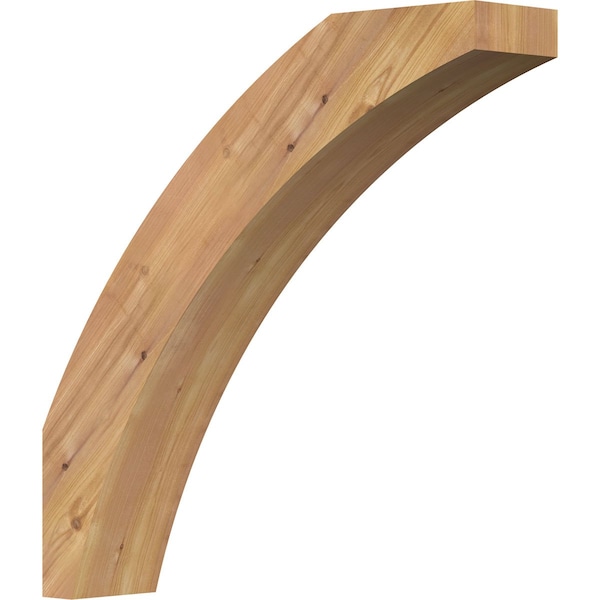 Ekena Millwork 5 1/2"W x 26"D x 26"H Thorton Smooth Knee Brace, Western Red Cedar BRC06X26X26THR00SWR - main